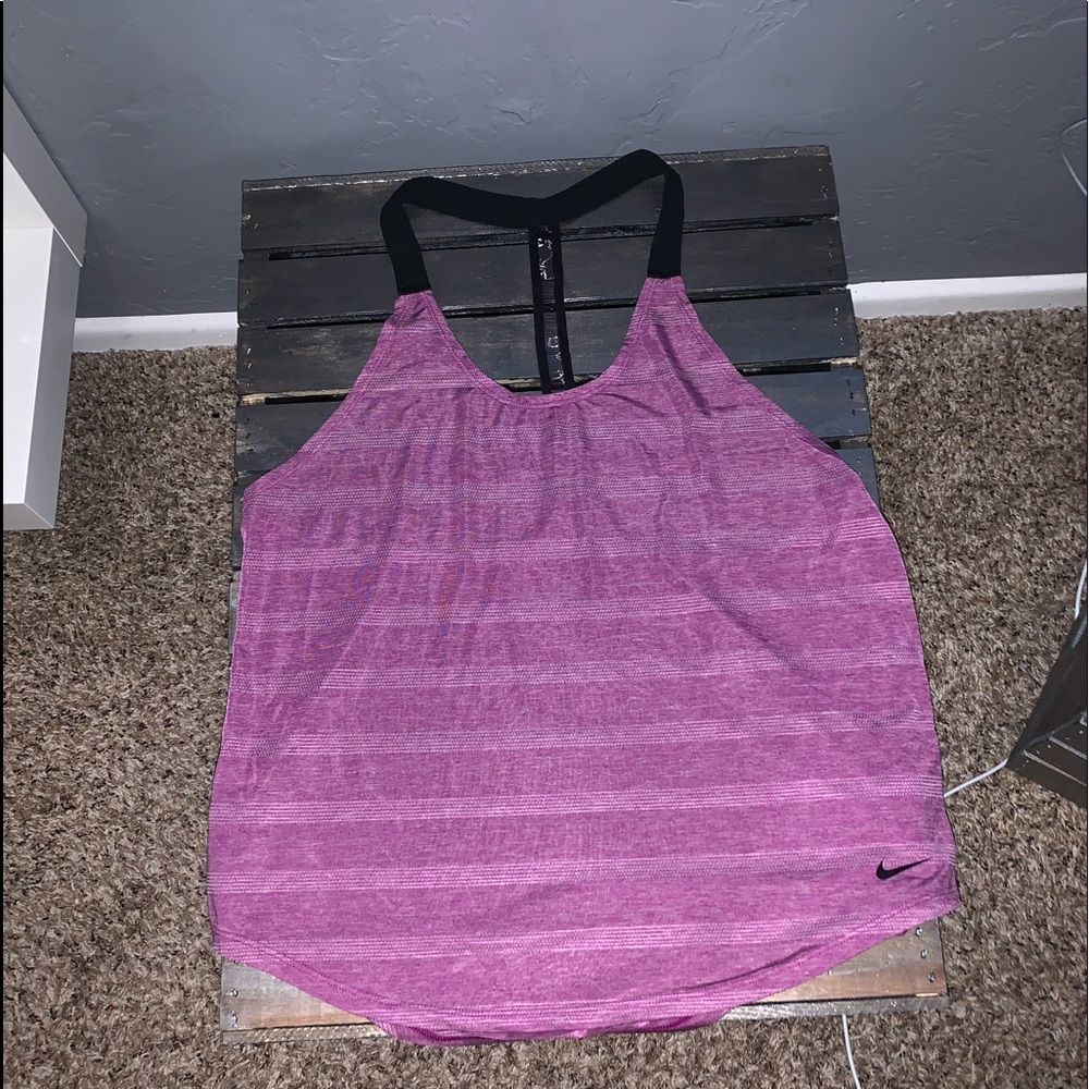 Nike Dri-Fit  purple tank